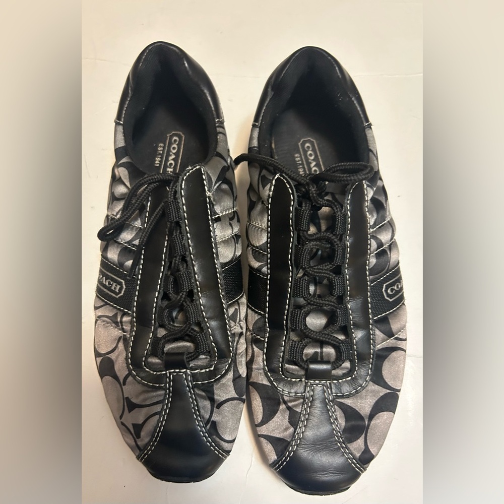 Coach Black and Gray Sneakers